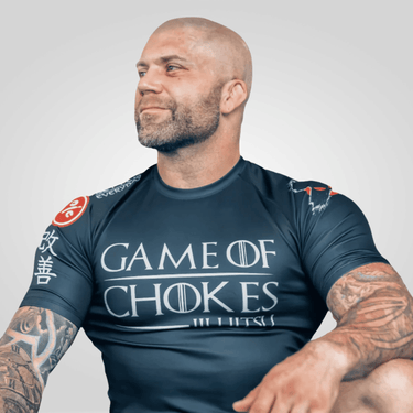 Game of Chokes BJJ Rash Guard XMARTIAL