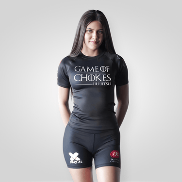 Game of Chokes Women’s BJJ Rash Guard XMARTIAL