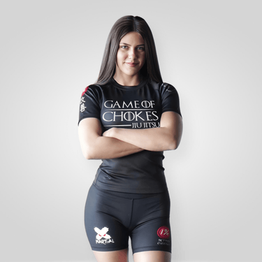 Game of Chokes Women’s BJJ Rash Guard XMARTIAL