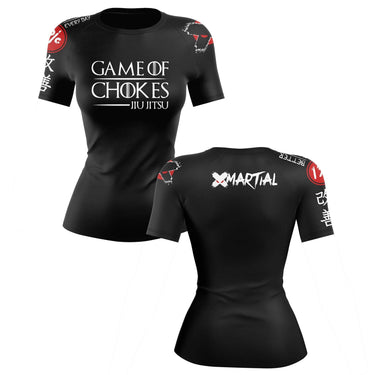 Game of Chokes Women’s Long Sleeve Black Compression Shirt XMARTIAL