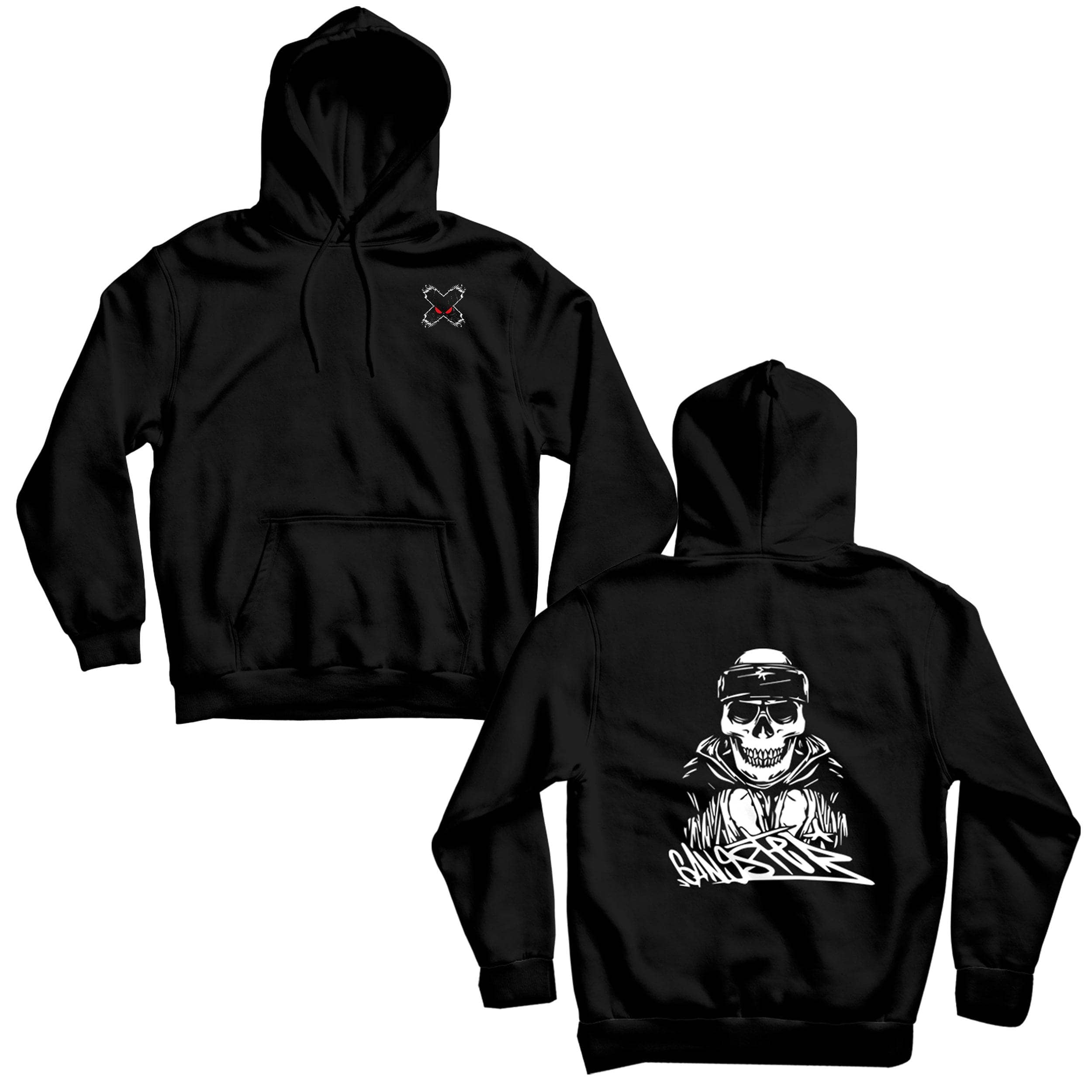 Gangster Skull Muay Thai Shirts & Hoodie - XMARTIAL