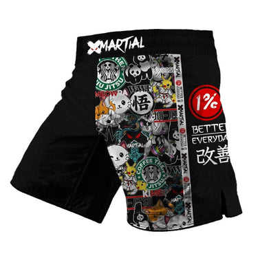 Graffiti Kid's Grappling Shorts XMARTIAL