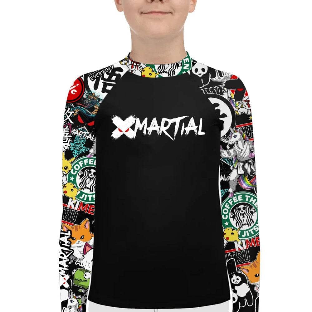 Graffiti Kids Rash Guard XMARTIAL