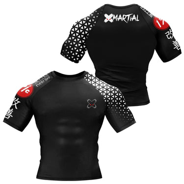 Grappler Black Compression Shirt XMARTIAL