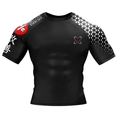 Grappler Black Compression Shirt XMARTIAL