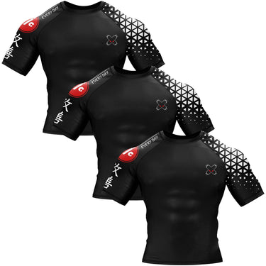 Grappler Black Compression Shirt XMARTIAL