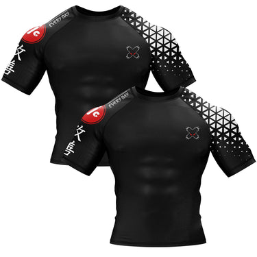 Grappler Black Compression Shirt XMARTIAL