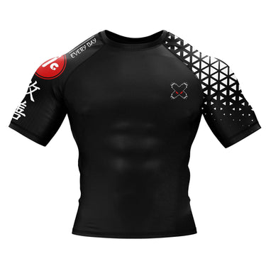 Grappler Brown/Black Compression Shirt XMARTIAL