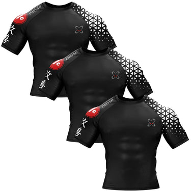Grappler Brown/Black Compression Shirt XMARTIAL
