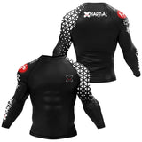 Grappler Long Sleeve Black Compression Shirt XMARTIAL