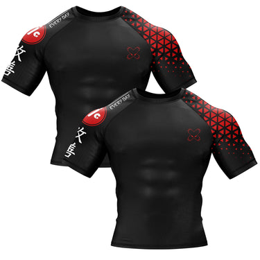 Grappler Red Compression Shirt XMARTIAL