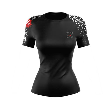 Grappler Women's Rank BJJ Rash Guard XMARTIAL