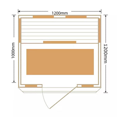 Harmony Wooden Infrared Sauna XMARTIAL