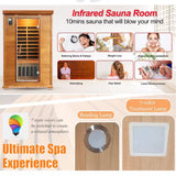 Harmony Wooden Infrared Sauna XMARTIAL