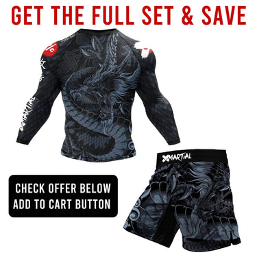 Heilong Dragon 2.0 Hybrid MMA Shorts XMARTIAL