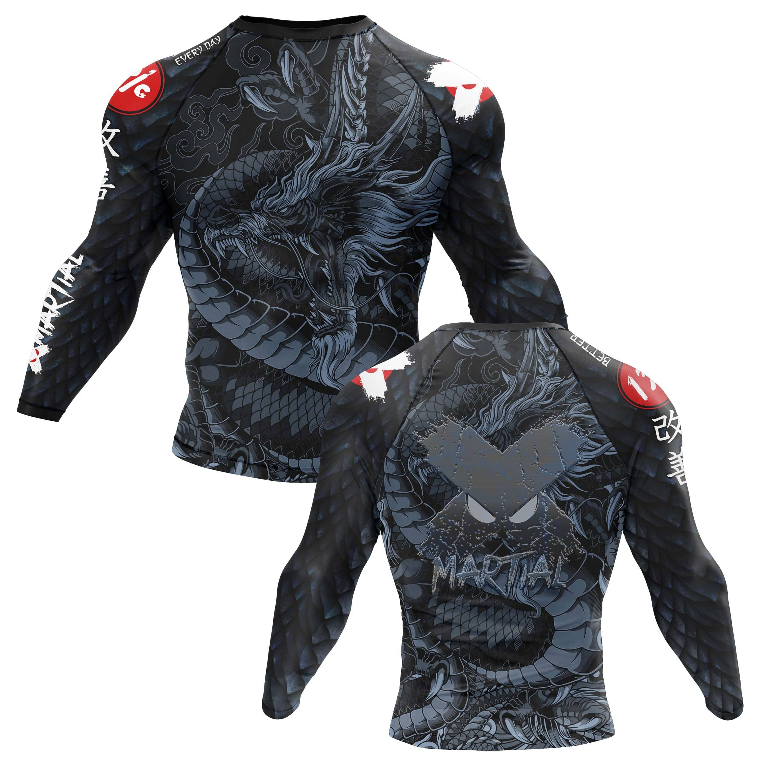 Heilong Dragon BJJ Rash Guard - XMARTIAL
