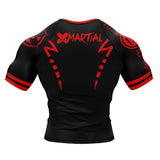 Hellstrike BJJ Rash Guard XMARTIAL