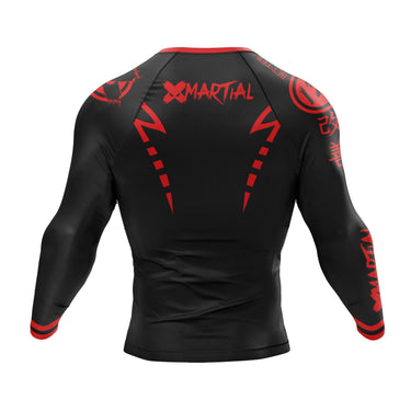 Hellstrike BJJ Rash Guard XMARTIAL