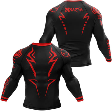 Hellstrike BJJ Rash Guard XMARTIAL