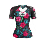 Hibiscus Queen Women's BJJ Rash Guard XMARTIAL