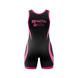 Hot Pink Women's Wrestling Singlet XMARTIAL