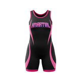 Hot Pink Women's Wrestling Singlet XMARTIAL