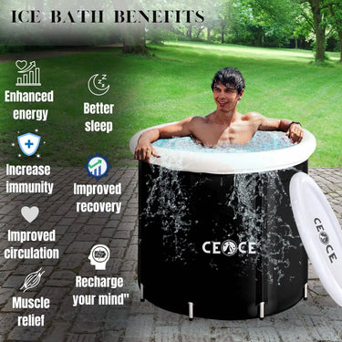Ice Beast Inflatable Cold Plunge Tub XMARTIAL