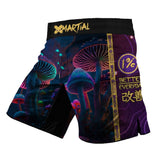 Indigo Mushroom 2.0 Hybrid MMA Shorts XMARTIAL