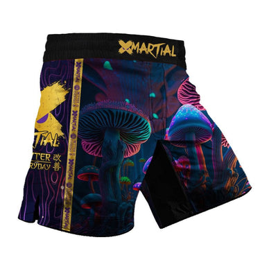 Indigo Mushroom Kid's BJJ Shorts XMARTIAL