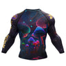 Indigo Mushroom Rash Guard XMARTIAL