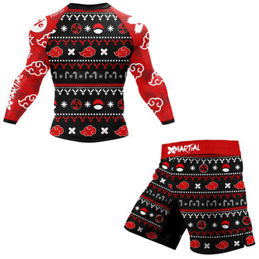Daybreak Xmas 2.0 Hybrid BJJ Shorts XMARTIAL