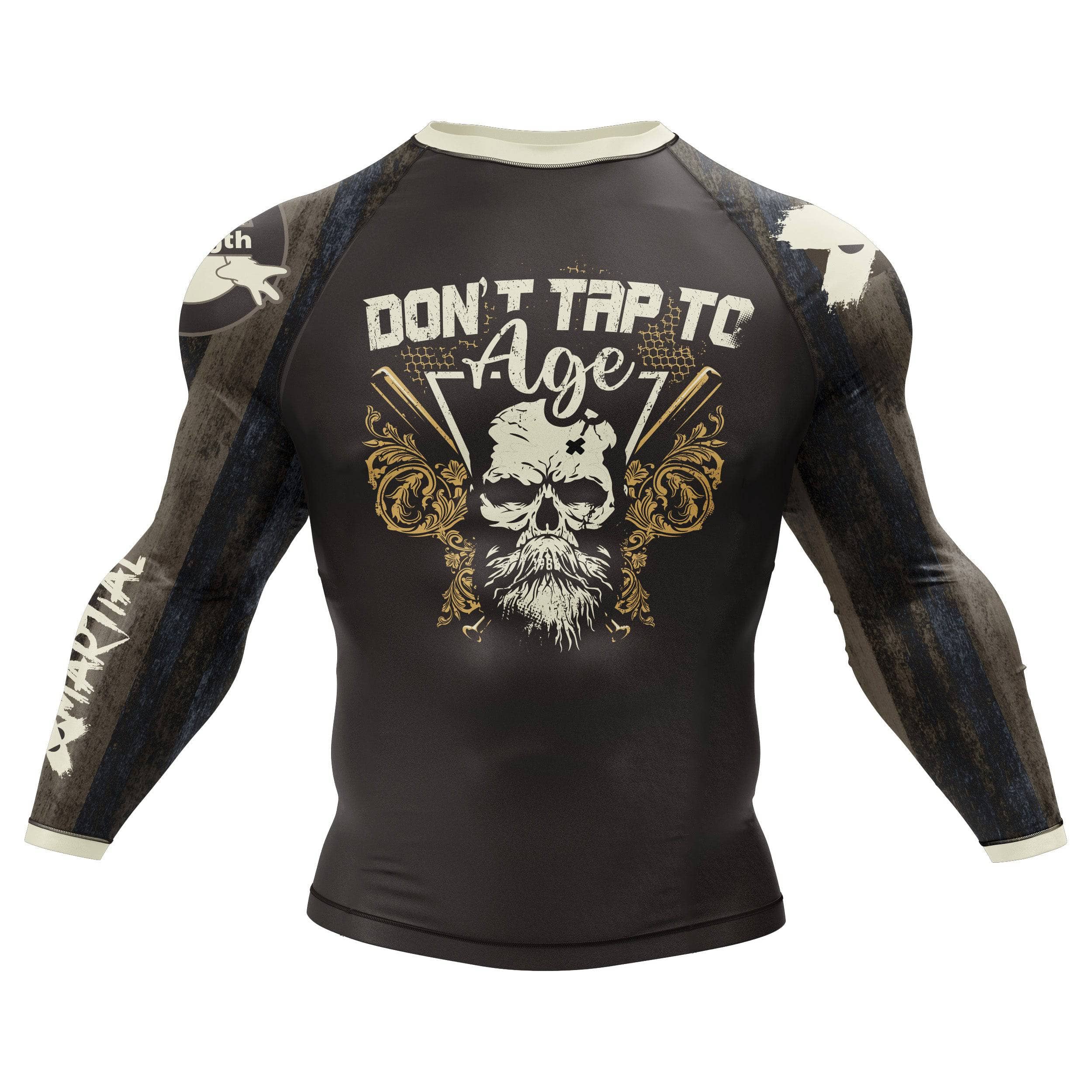 Jits Over 50 BJJ Rash Guard - XMARTIAL