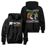 Jiu Jitsu Hoodie Aggressive Cuddling XMARTIAL