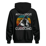 Jiu Jitsu Hoodie Aggressive Cuddling XMARTIAL