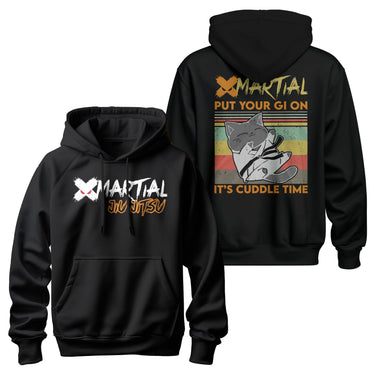 Jiu Jitsu Hoodie Cuddle Time XMARTIAL