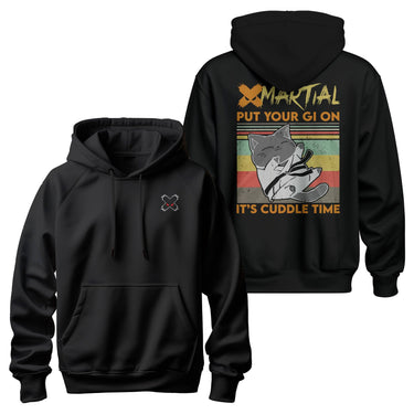 Jiu Jitsu Hoodie Cuddle Time XMARTIAL