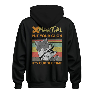 Jiu Jitsu Hoodie Cuddle Time XMARTIAL
