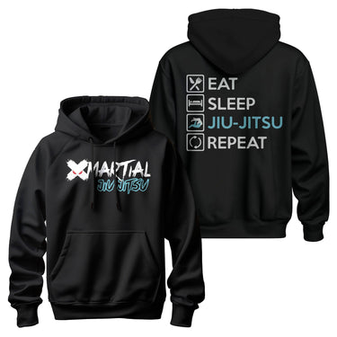 Jiu Jitsu Hoodie Repeat XMARTIAL