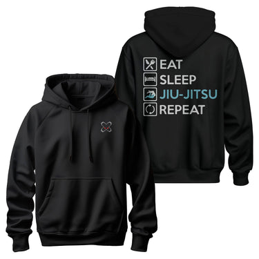 Jiu Jitsu Hoodie Repeat XMARTIAL