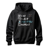 Jiu Jitsu Hoodie Repeat XMARTIAL