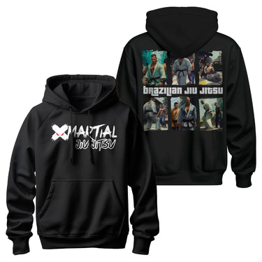 Jiu Jitsu Hoodie Thug-Jitsu XMARTIAL