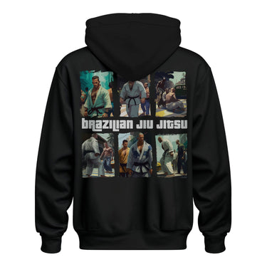 Jiu Jitsu Hoodie Thug-Jitsu XMARTIAL