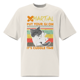 Jiu Jitsu Shirt Oversized Cuddle Time XMARTIAL