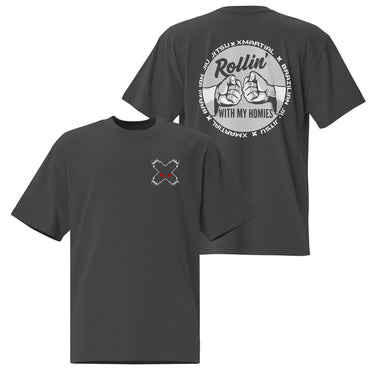 Jiu Jitsu Shirt Oversized Homies XMARTIAL
