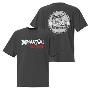 Jiu Jitsu Shirt Oversized Homies XMARTIAL