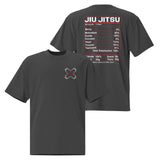 Jiu Jitsu Shirt Oversized Nutrition Label XMARTIAL
