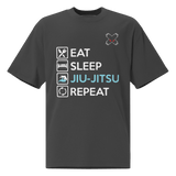Jiu Jitsu Shirt Oversized Repeat XMARTIAL