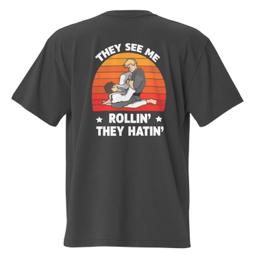 Jiu Jitsu Shirt Oversized Rollin' XMARTIAL