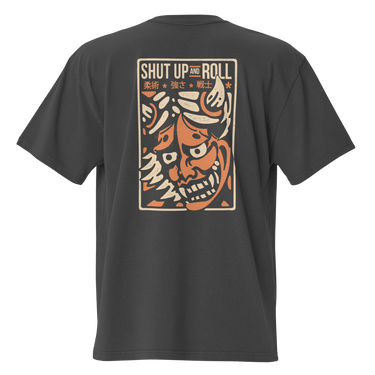 Jiu Jitsu Shirt Oversized Shut Up XMARTIAL