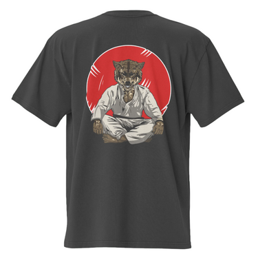 Jiu Jitsu Shirt Oversized Wolf in Gi XMARTIAL